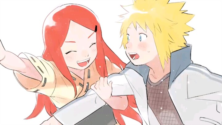 [ Naruto ] Minato and Kushina's sweet moment!