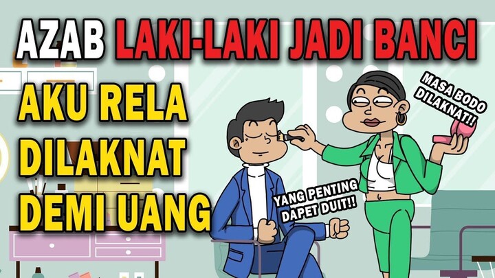 AZAB SELEBGRAM DZALIM, MENIPU FAKIR MISKIN  ANIMASI AZAB