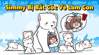 Mèo Simmy Bị Gia Đình Gấu Tuyết Bắt Cóc Về Làm Con Trong Minecraft