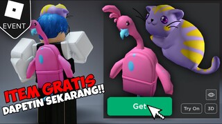 [🏆EVENT ] 2 ITEM GRATIS LUCU Stuffy Cat Hat & Burdy Backpack DAPETIN SEKARANG!!