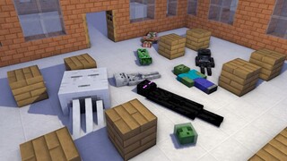 Học viện quái vật: BACKROOMS - Hoạt hình Minecraft