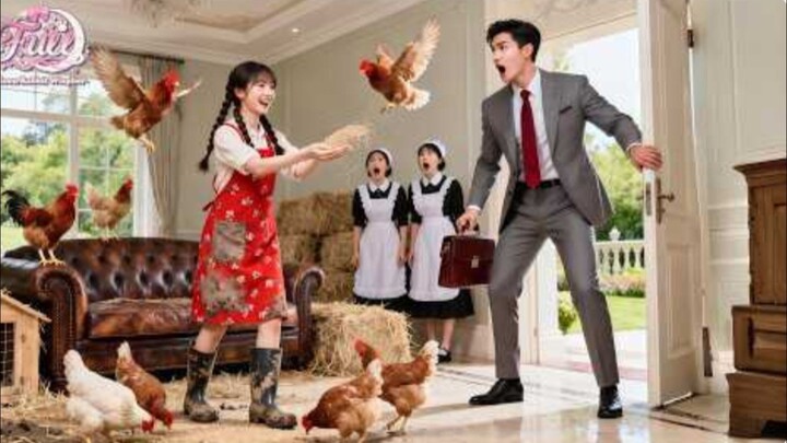 To Ruin Date, Poor Girl Turns CEO's Mansion to Chicken Coop! But He Falls For Her Mischief!
