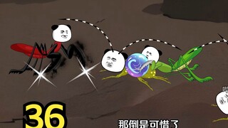 闲不住的螳螂，狂刷经验