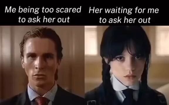 I’m too afraid to take the initiative to ask her out—she’s waiting for me to make the first move.