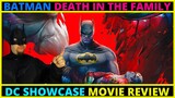Batman Death in the Damily Movie Review (DC showcase animated shorts collection)