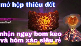 Free Fire| #235 mở hộp thiêu đốt sở hữu bom keo & hòm xác mới siêu đẹp, siêu rẻ