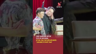 Trấn Thành khóc nức nở vì áp lực, Mỹ Tâm, Trác Thúy Miêu nói ngược: "Làm nghệ sĩ thì bớt than" | TGT