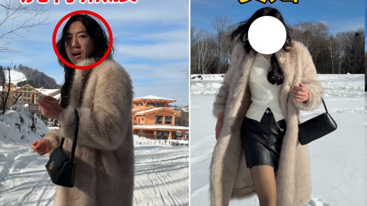 With this concave shape, everyone can take great photos of snow scenes! !