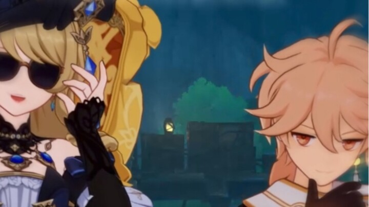 "Yes, we are husband and wife."