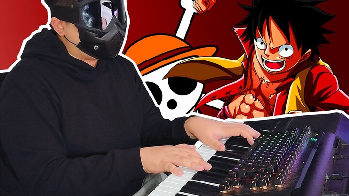 Smooth Jazzy Piano | One Piece OP 24 | Paint Piano Jam Cover