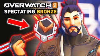 SPECTATING THE BEST BRONZE HANZO IN OVERWATCH 2! - OverAnalyzed!