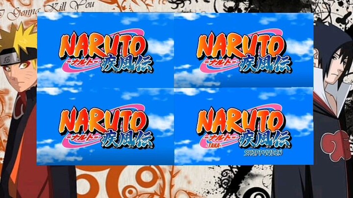 Naruto Opening 4 - All Version Comparison