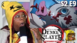 What Are You? || S2 E9 Demon Slayer Entertainment District Arc || AyChristene Reacts