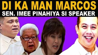 KAKAPASOK LANG HELLO! PBBM VP SARA SPKR MARTIN BARADO KAY SEN IMEE! HINDI KA NAMAN MARCOS