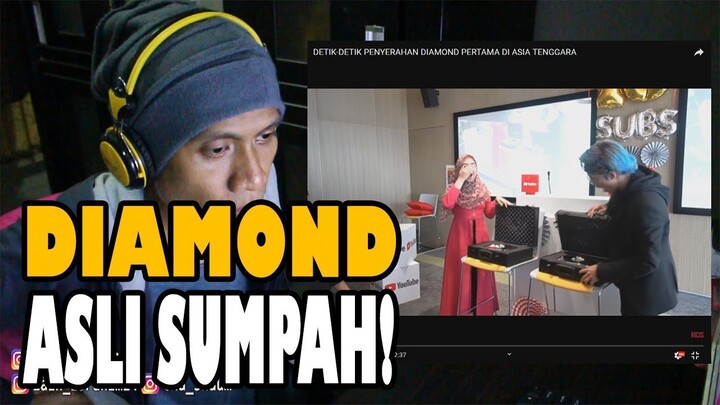 REACTION!!! detik detik ricis & atta halilintar menerima DIAMOND pertama di ASIA TENGGARA