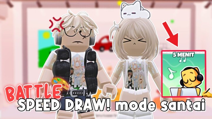 BATTLE SPEED DRAW! Menggambar Dalam Waktu 5 Menit 🎨 MENANG DAPAT 100 ROUX‼️ | Roblox Indonesia 🇮🇩 |