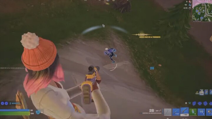 A bad player playing