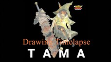 Tutorial Menggambar : FanArt TAMA dari animasi Joy Series AG