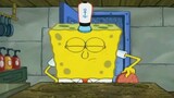The frying pan of the Krusty Krab is really dirty, with thick dust on it. I will never eat Krusty Kr