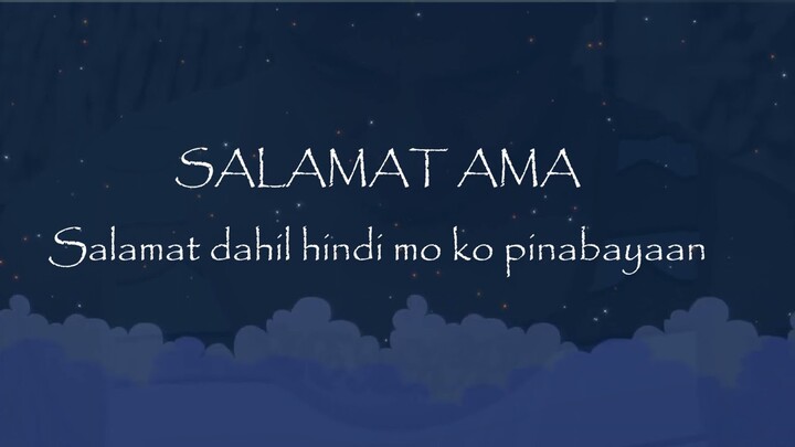 J-king Salamat Ama (Official lyrics video)