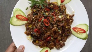 khổ qua khô kho tiêu.quá ngon dễ lắm