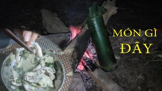 ếch nướng ống tre món ngon của núi rừng / Grilled frog bamboo tube delicacies of the mountains