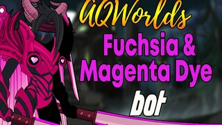 AQW -  FUCHSIA DYE & MAGENTA DYE Quest Bot - BELEEN Merge Shop Bot | Grimoire 3.8+ PRO