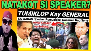 Romualdez Nagsalita na! Nag paumanhin sa mga Generals at Publiko, Sablay Parin REACTION VIDEO