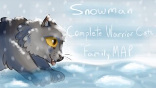 ❆ Snowman - Complete Warrior Cats Family/Christmas Themed Map ❆