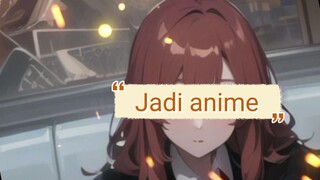 akhirnya berubah menjadi anime . . .