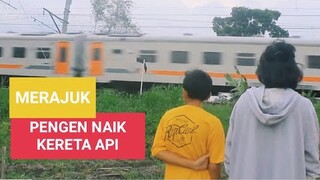 Sinetron Jowo Klaten (Eps. 121): "WOWOK DAN LILIK PACARAN NONTON KERETA API" - film pendek