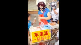 Apple pie, four for a dime, hey! Hey!