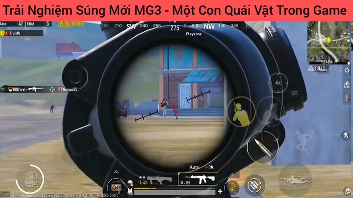 Trải Nghiệm Súng Mới MG3 - Một Con Quái Vật Trong Game #2
