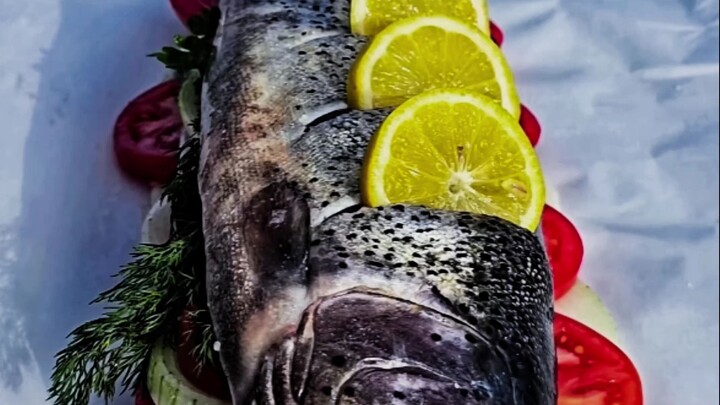 Salt-Roasted Fish 🐟 + Tangy & Fragrant Chicken Skewers