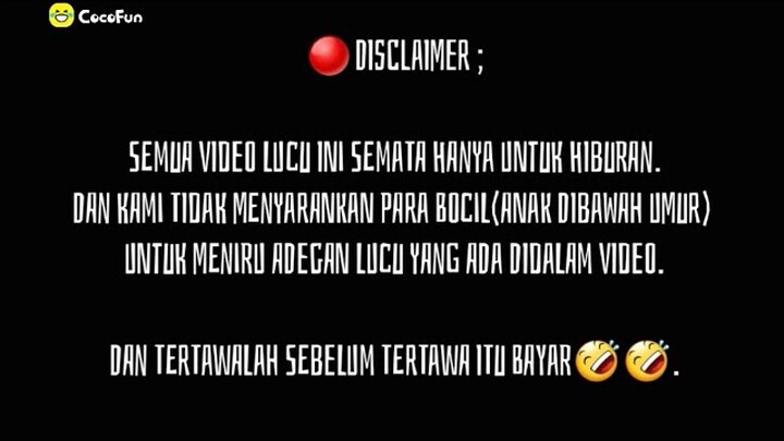 COCOFUN LUCU BIKIN NGAKAK PARAH.|| VIDEO LUCU BIKIN BENGEK😂🤣.