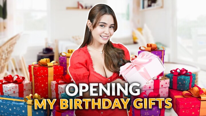 OPENING MY BIRTHDAY GIFTS! | IVANA ALAWI