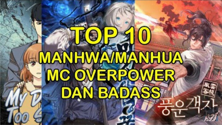 Rekomendasi TOP 10 MANHWA/MANHUA MC OVERPOWER DAN BADASS | #1 | #bestofbest