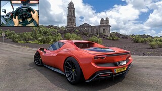 1000HP Ferrari 296 GTB - Forza Horizon 5 | Thrustmaster T300RS Gameplay