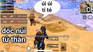 PUBG Mobile - Phát Hiện Dốc Núi Tử Thần Khiến Người Lạ Từng Người Ngã Xuống | M416 + SLR