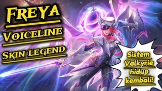 Ini dia Suara Freya Legend Kapten Perang