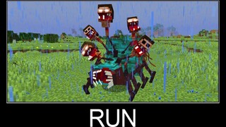Minecraft รออะไร meme part 216 (ฮีโร่ห้าหัว)