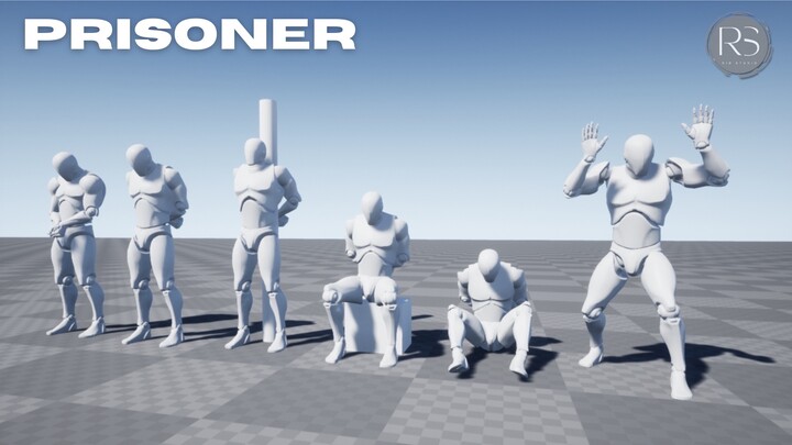 Prisoner_MocapAnimPack 囚犯_Mocap动画包 - UE