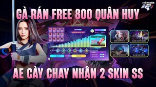 Liên Quân FREE 800 Quân Huy, 40 Giấy Tuyệt Sắc - Song Ca Rinh Quà LQMxBích Phương - Trải Nghiệm Game