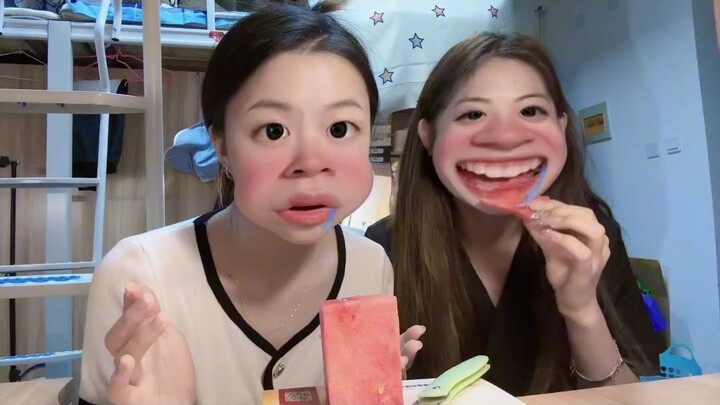It's just a piece of watermelon, isn't it?