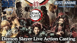 Demon Slayer Live Action Casting | JUST ANIME - DREAM SOCIETY