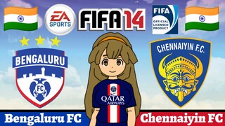 FIFA 14 | Bengaluru FC VS Chennaiyin FC (South Indian Derby)