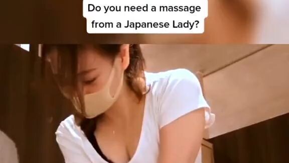 Beauty girl gives massage #massage #therapy #yoga #meditation #japan #women #asmr #chiropractor