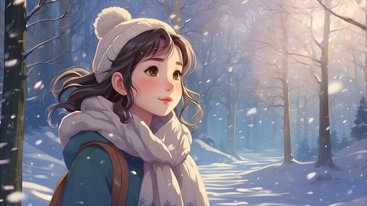 1 Hours Of Ghibli Healing And Relaxation  Winter BGM ⛅