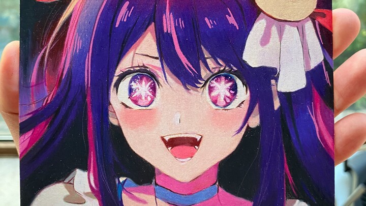 I just can’t stop drawing Aino Hoshino—full-process hand-drawing video!