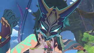 Level 70 zero-life Xiao, island F4, 12 seconds to end the battle